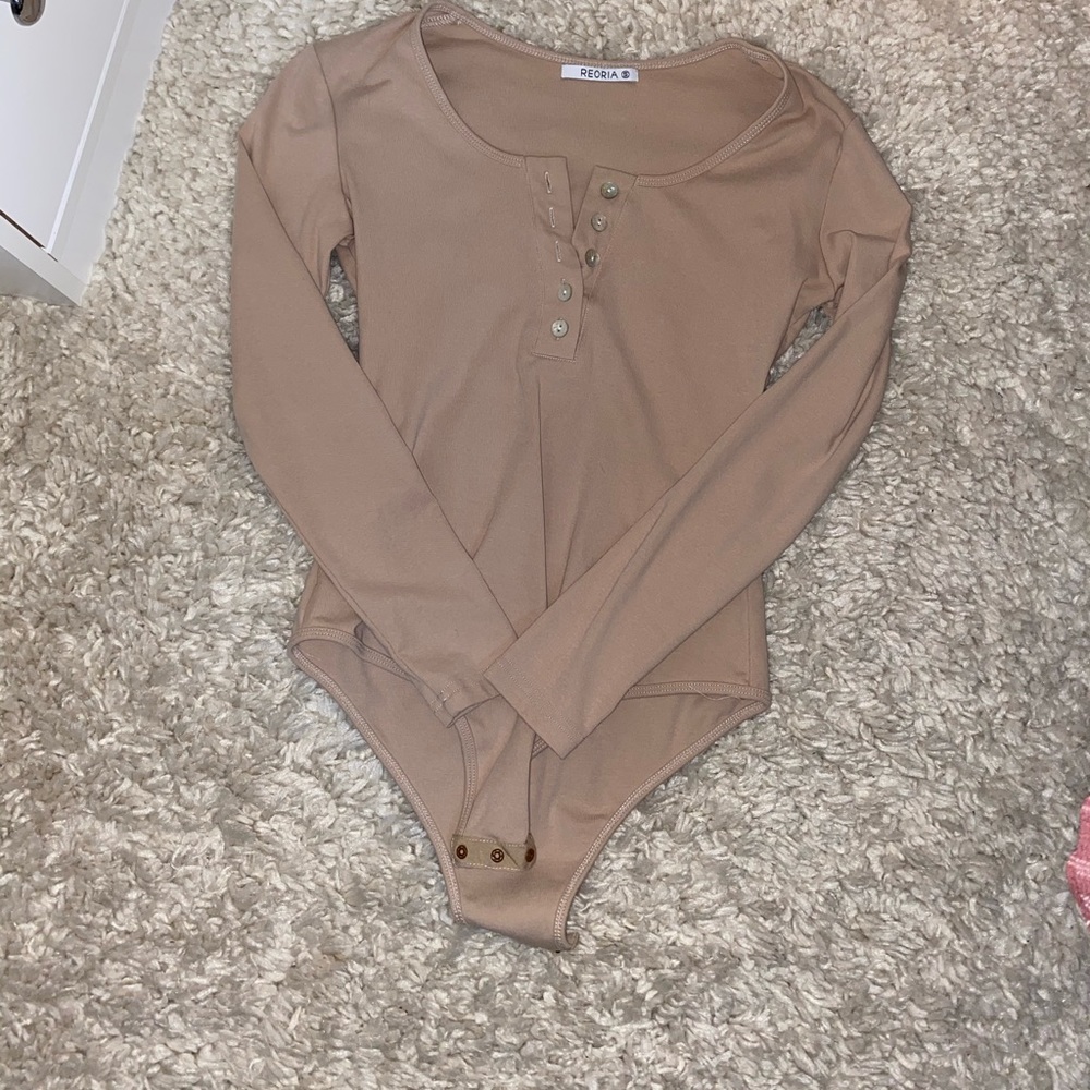Tan bodysuit